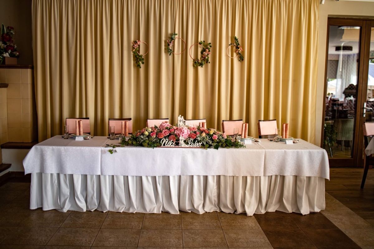 ozdoba na svadobný stôl