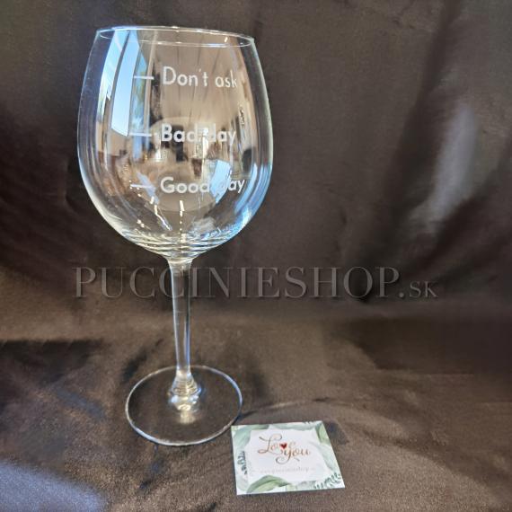 Hangulatjelző boros pohár