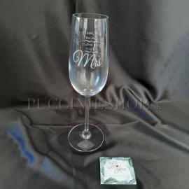 Klasický pohár na šampanské